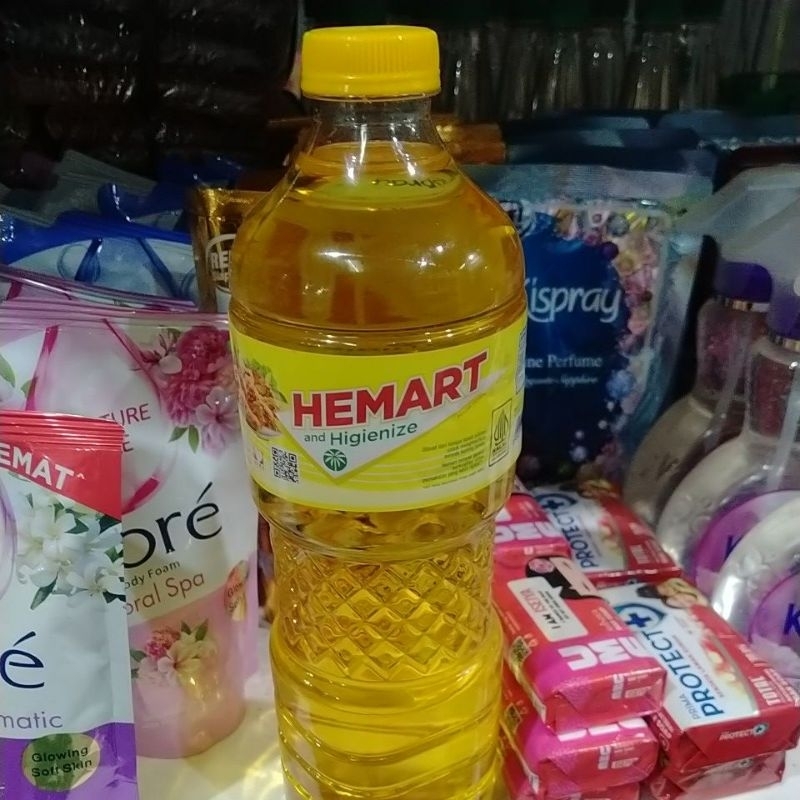 

MINYAK GORENG HEMART BOTOL 1LITER