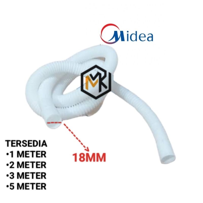 Selang Masuk Air Mesin Cuci Midea / Selang Inlet Mesin Cuci 2 Tabung