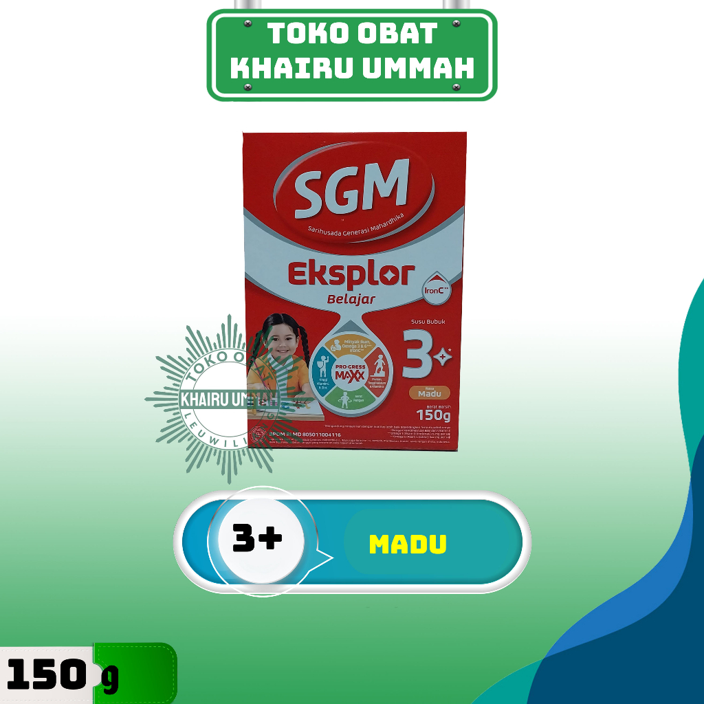 

SGM EKSPLOR 3+ MADU 150G