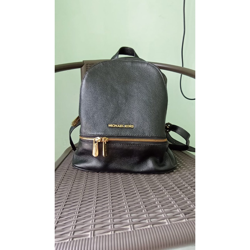 Michael Kors (Preloved) Backpack Ransel black (SOLD)