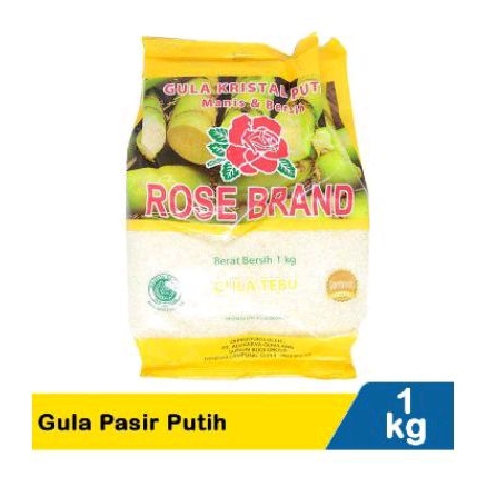 

gula rose brand kuning 1kg