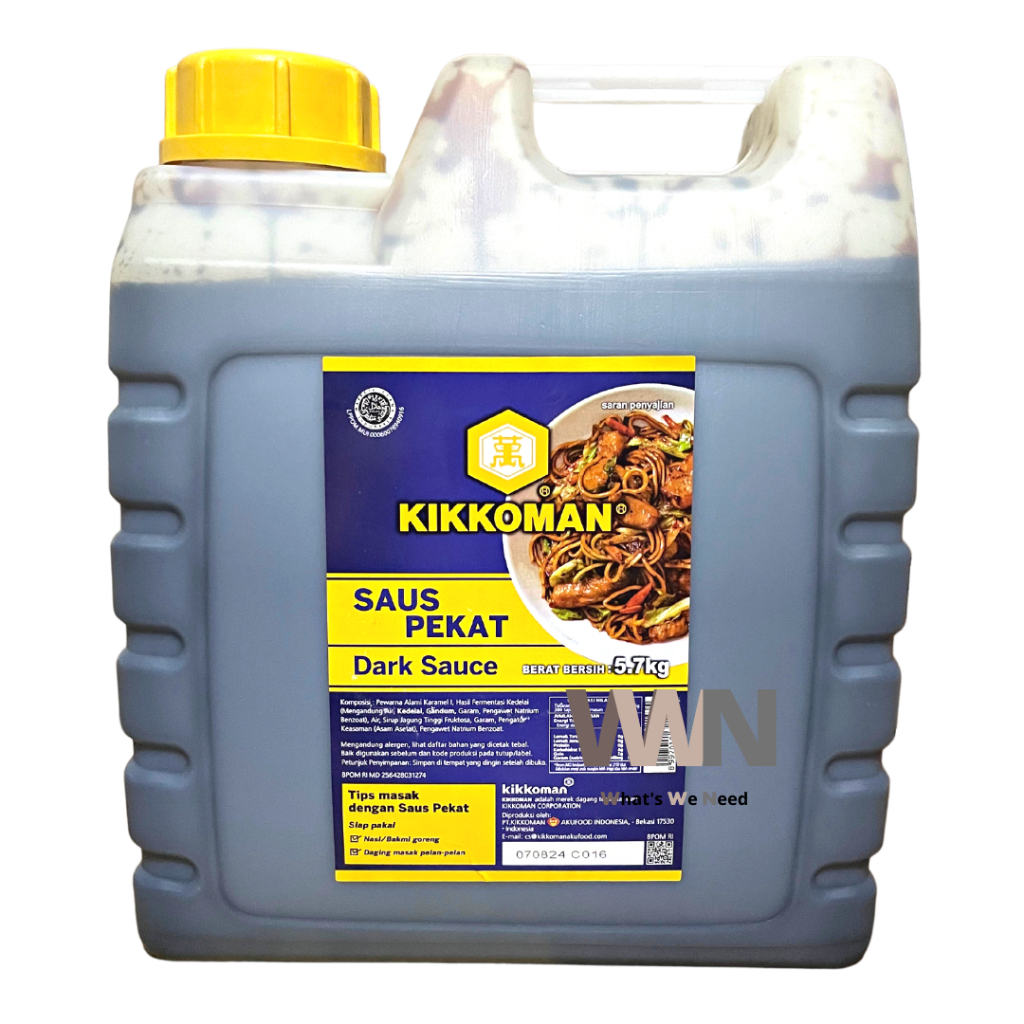 

Kikkoman Dark Sauce 5 Liter - Saus Pekat
