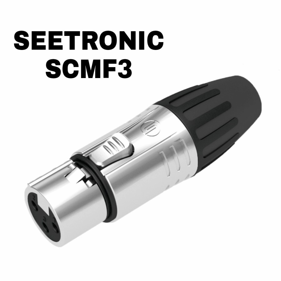 Jack Canon xlr SEETRONIC FEMALE SCMF3