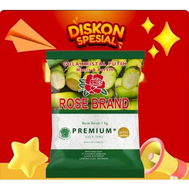 

gula rosebrand 1kg