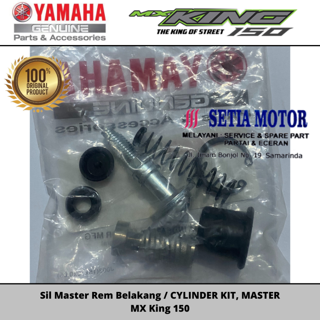 Sil Master Rem Belakang / CYLINDER KIT, MASTER MX King 150