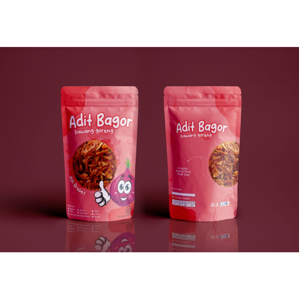 

Bawang Goreng Brebes Adit bagor original 250gram renyah,gurih