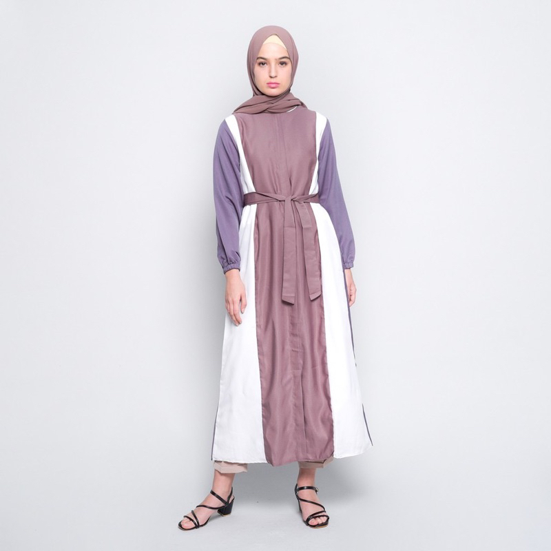 Aleeya Brand Gamis Farah Combi