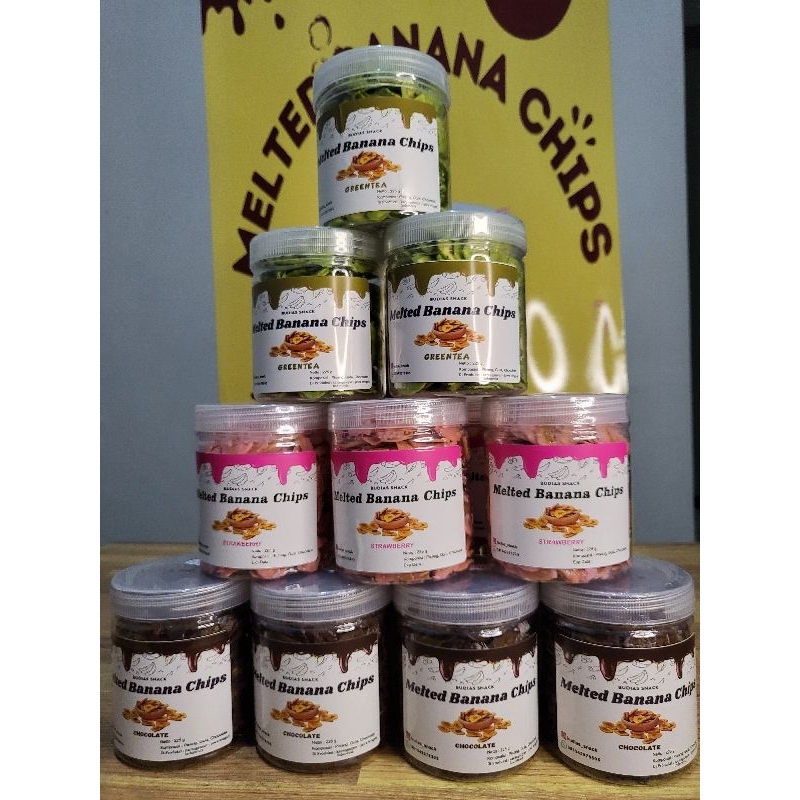 

Keripik pisang lumer GREEN TEA