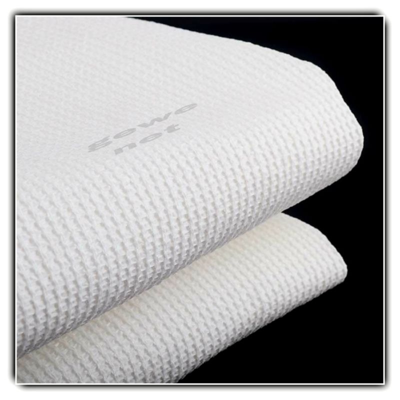 Paranet Nilon 85% Putih Original Terpasang Lis dan Mata Ayam