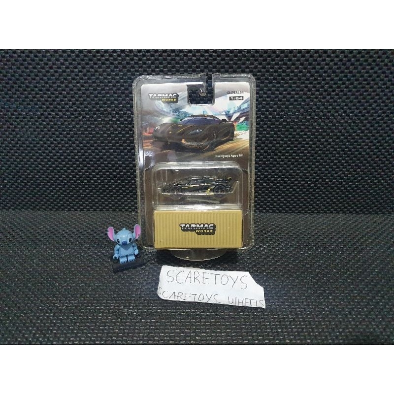 tarmac Works koenigsegg agera rs r black hitam gold