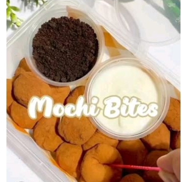 

mochi bites dark coklat isi 12 pcs