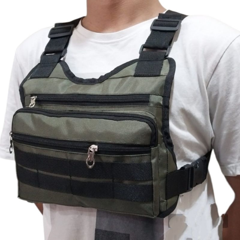 CHESTBAG ROMPI TAS DADA TACTICAL TAS PELINDUNG MOTOR | SEPEDA OUTDOOR KEKINIAN