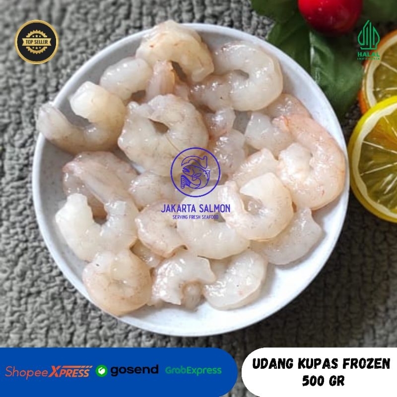 

Udang Kupas/ Udang Kupas Frozen/ Udang Kupas 500 gr