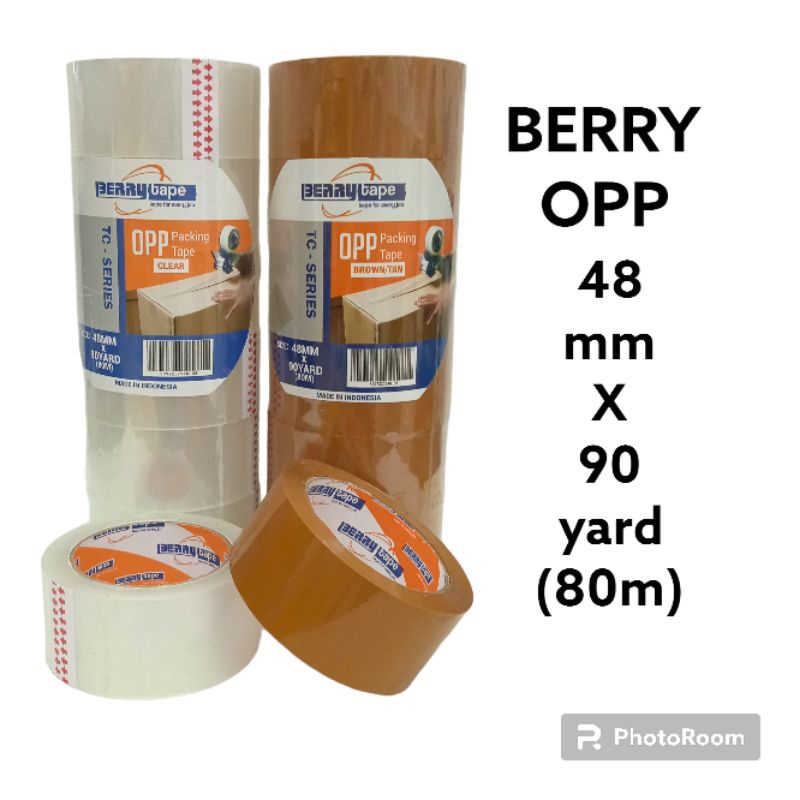 

BERRY LAKBAN OPP BENING&COKLAT 48MM×90YARD