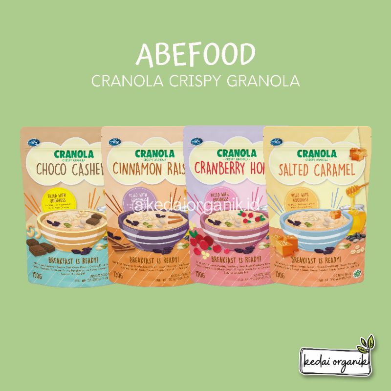 

ABE FOOD Cranola Crispy Granola
