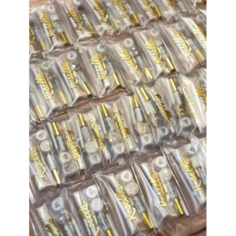 PAKET WHITE HENNA ROSELLA Free pouch