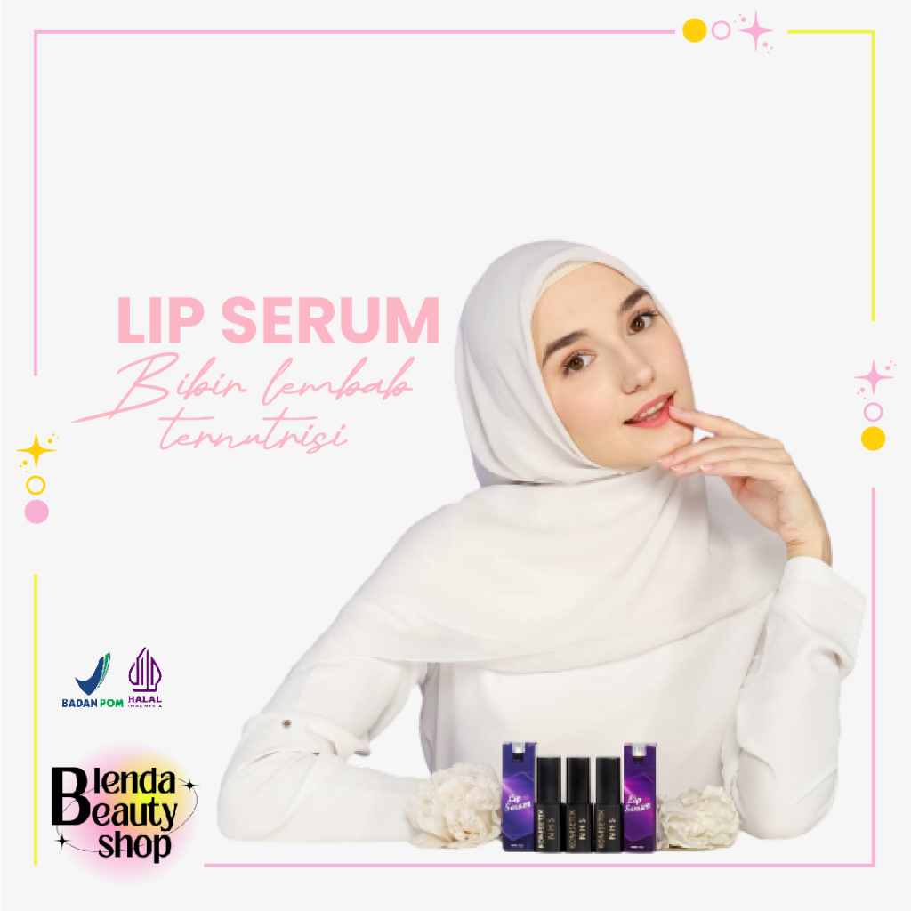 Lip Serum Bibir Untuk Bibir Hitam Dan Kering Sebagai Pelembab Bibir With Sun Flower Seed Extract Dan