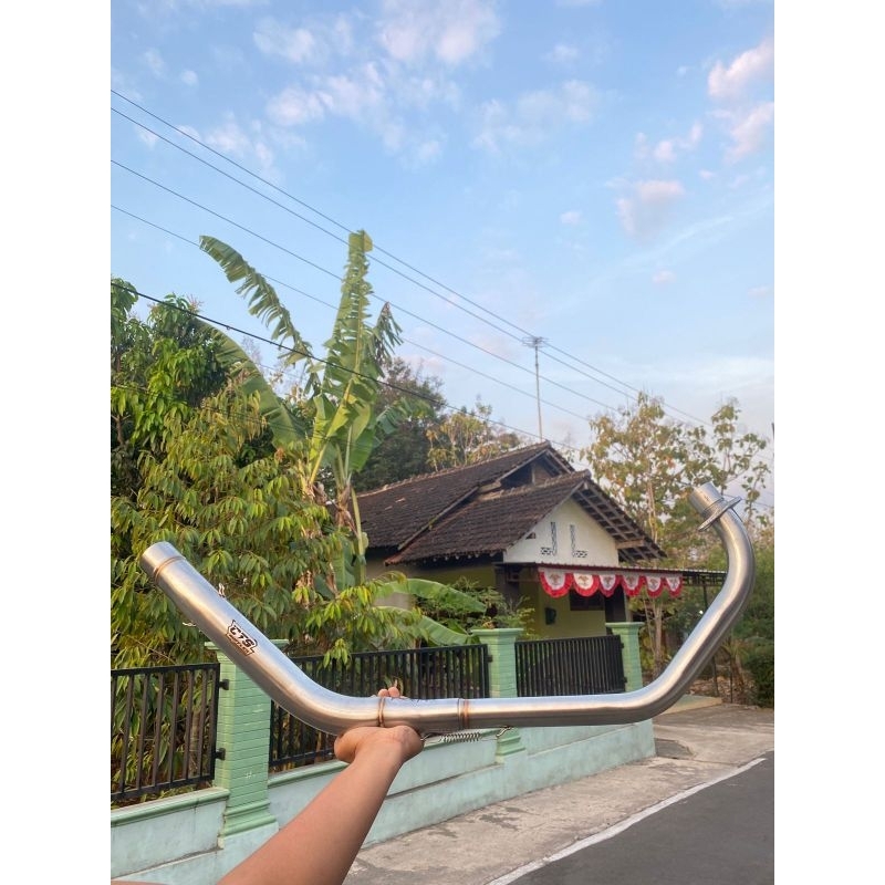 PIPA LEHER CBR NEW ROL BENDING ORI CTS MUFFLER