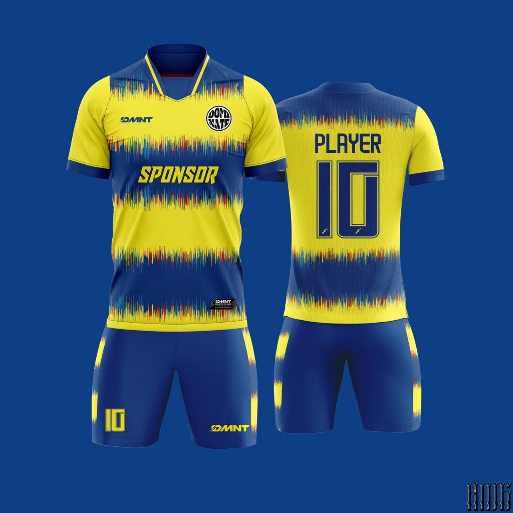 DMNT Jersey Futsal / Sepakbola Printing Mesh