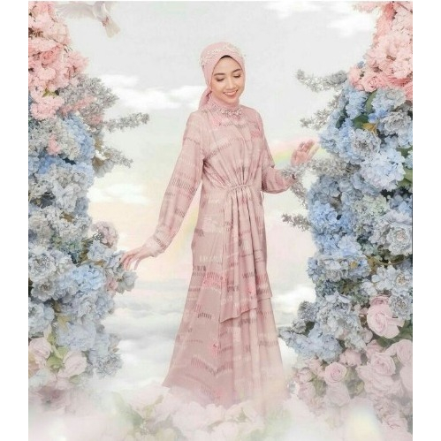 LOTUS DRESS VANILLA HIJAB