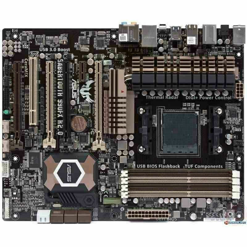 Motherboard AMD Asus Sabertooth 990FX R 2.0 buat AMD AM3 /AM3+