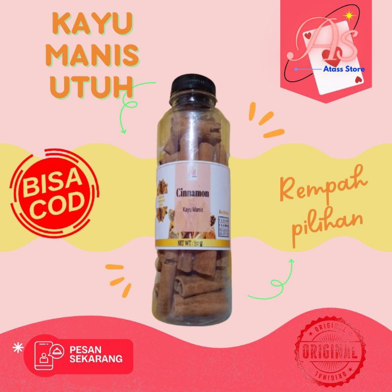 

Kayu Manis Utuh PREMIUM - Cinnamon - Ceylon - Cinamon