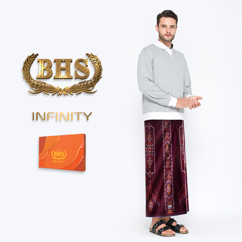 Sarung BHS Infinity Gold Motif V32 PKH