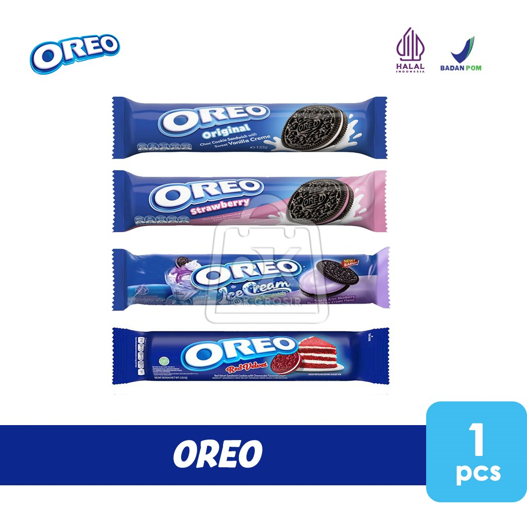 

Oreo Chocolate Sandwich Cookies Original (119 gr)