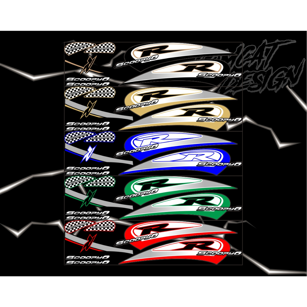 STRIPING SCOOPY KARBU THAILAND / SCOOPY R