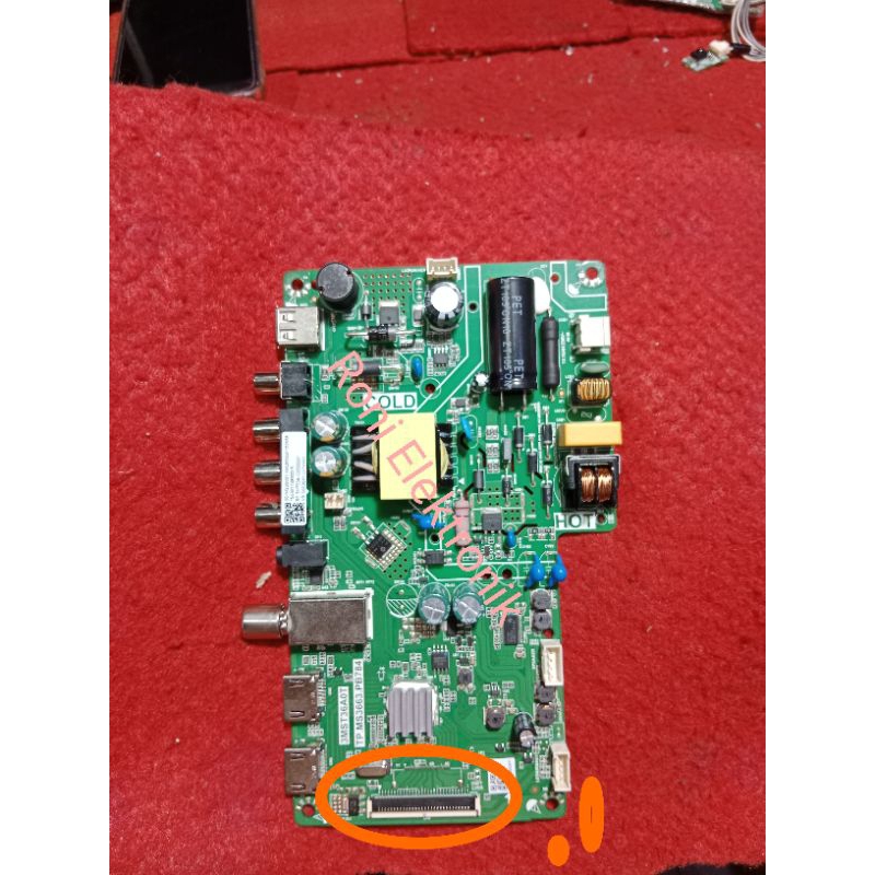 MAINBOARD TV PANASONIC TH-32F305G - MB TV PANASONIC TH-32F306G - MODUL TV LED PANASONIC 32F306G