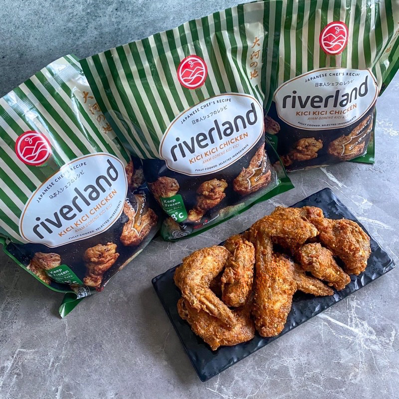 Riverland Chicken Kici Kici 500 gram / Sayap Ayam Goreng Bumbu Khas Jepang