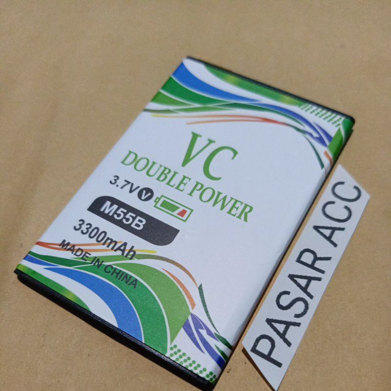 Baterai Batre HP Evercoss M55B U6 Prime Double Power Battrey VC
