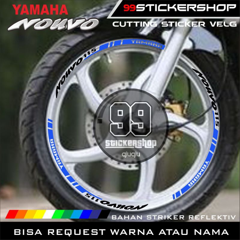 Stiker VELG Yamaha NOUVO