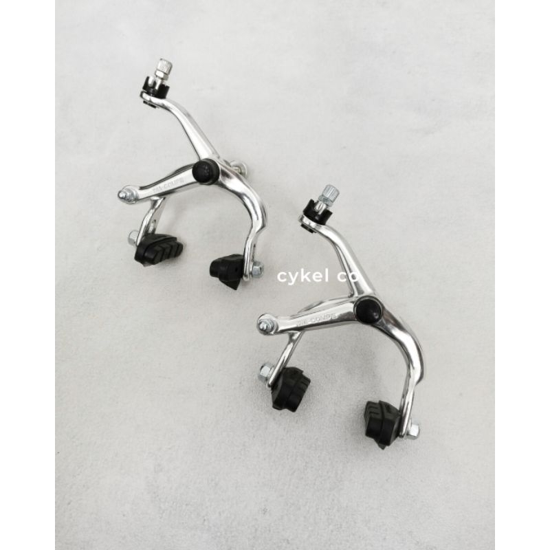 dia compe U brake 505Q brake caliper silver front rear roadbike