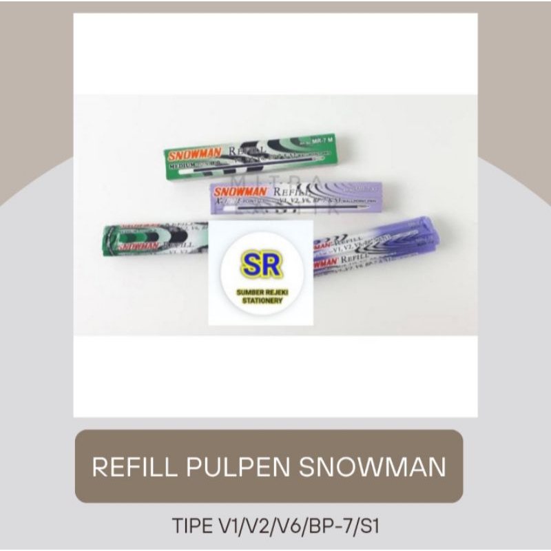 

Refill pen snowman V1 V2 V6 BP 71