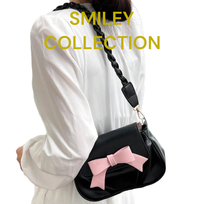 TAS SELEMPANG KULIT WANITA TAS CEWEK SHOULDER BAG SLINGBAG JS2 521 SMILEY COLLECTION