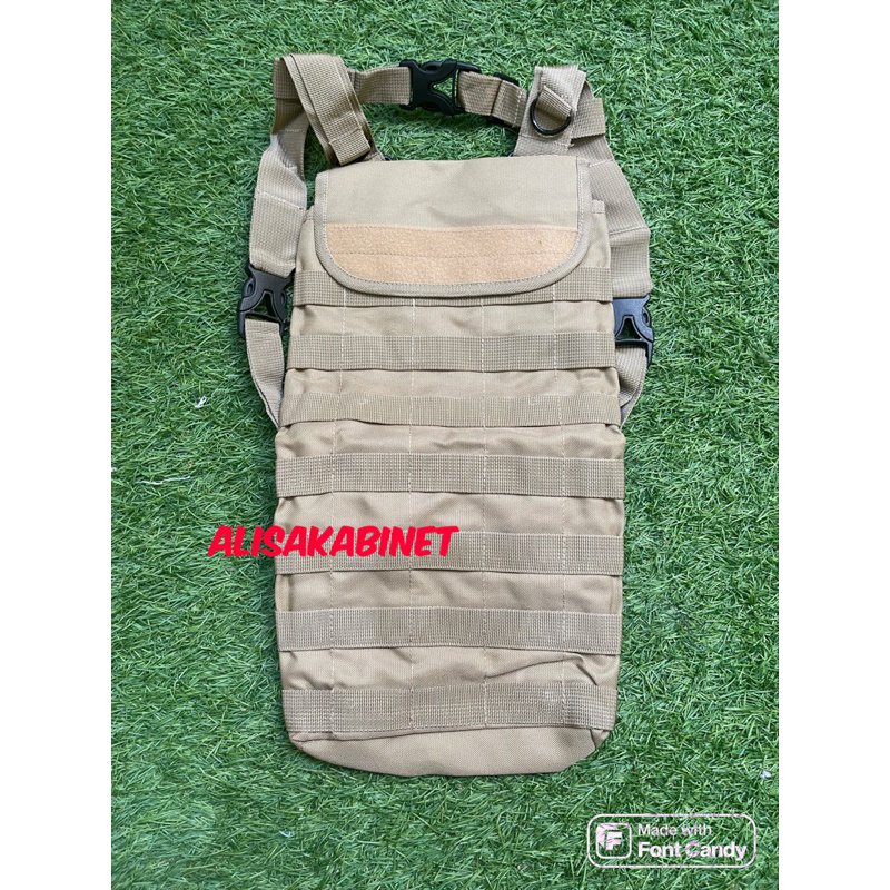 Tas Suspender Waterbag Khaki TNI