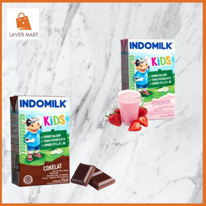 

INDOMILK Kids 1 Paket Isi 6 Pcs
