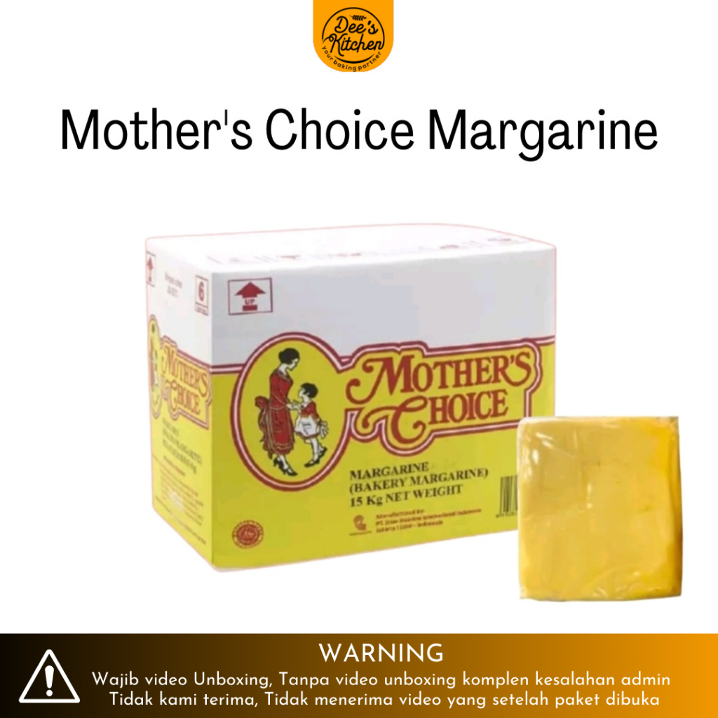 

Mother's Choice Bakery Margarine Repack 500gr(plastik)