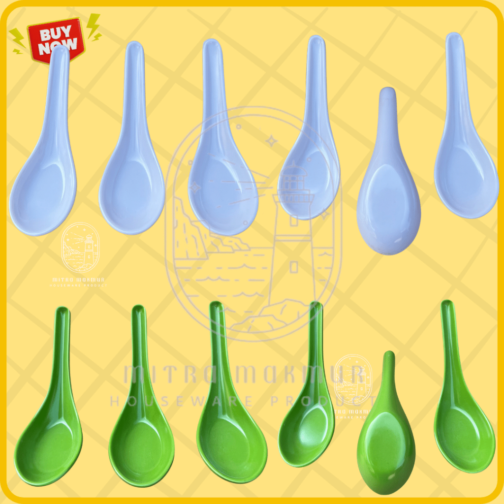 SENDOK BUBUR MELAMINE SENDOK BEBEK SENDOK KUAH SENDOK SOP BUAH MEISHING