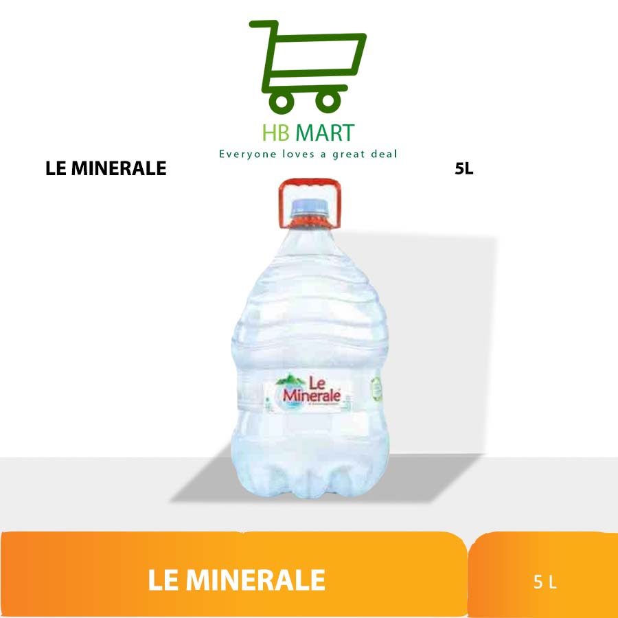 

LE MINERALE GALON 5L AIR MINERAL 5 LITER UNTUK PIKNIK