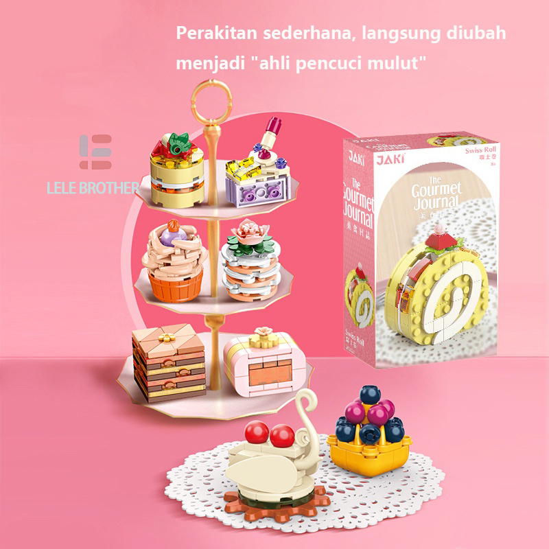 LELE BROTHER ANAK-ANAK Gift/  CHINESE FOOD DIMSUM COMPLETED / DIMSUM / MAINAN ANAK / Creative buildi