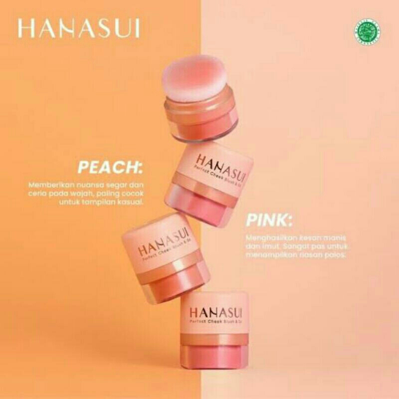 HANASUI PERFECT CHEEK BLUSH & GO /Blush on hanasui