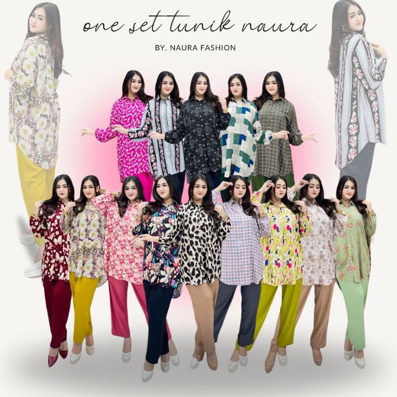 ONE SET TUNIK NAURA