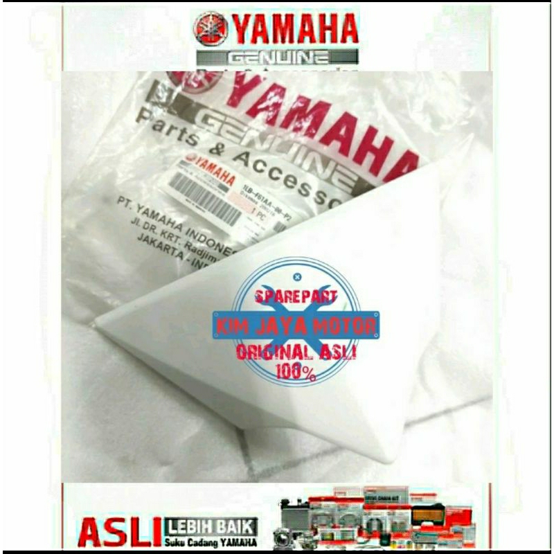 Visor Yamaha XEON RC putih original