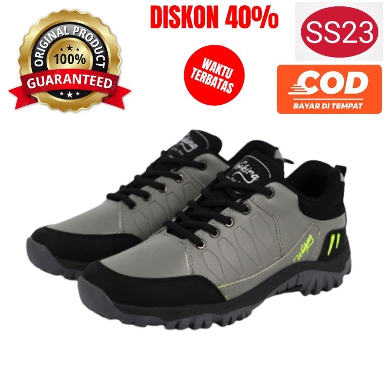 Sepatu Pria Hiking / Sepatu Tracker Pria Sneakers Pria Original 100% Import