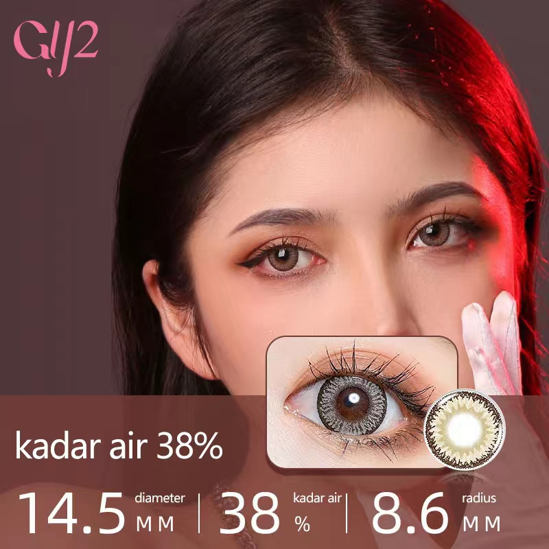 Gy2 pasang lensa kontak warna diameter 14-14.50MM softlenssoftlens matasoftlens mata