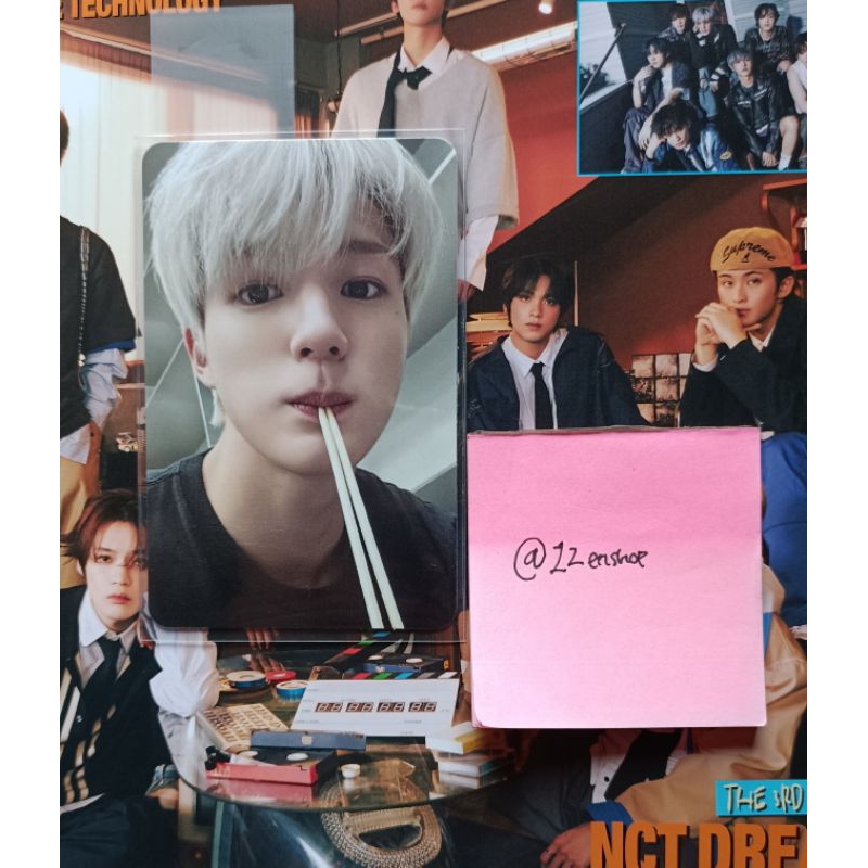 (READY INA) PC PHOTOCARD POB LUCKY DRAW AGIT ISTJ JENSUM JENO AGIT JENO SUMPIT.