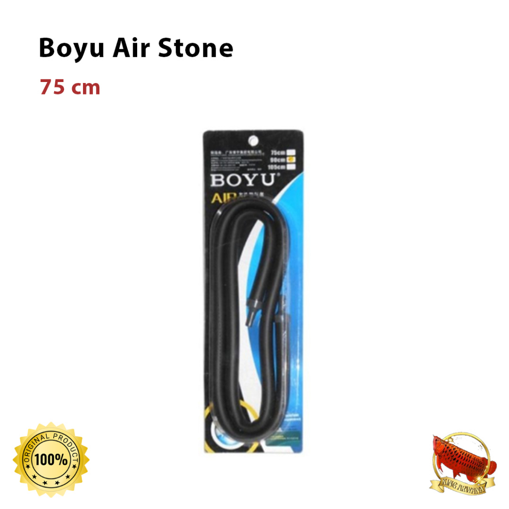 Batu Aerator BOYU TN-75 75 cm Air Stone Airstone Aquarium Kolam
