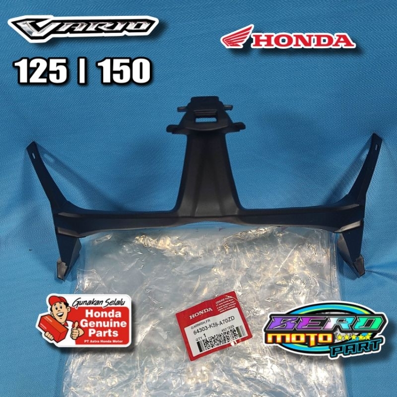 GARNISH KUMIS FRAME LUAR LAMPU DEPAN VARIO 125 VARIO 150 2018-2022